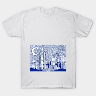 A Starry Night In Atlanta T-Shirt